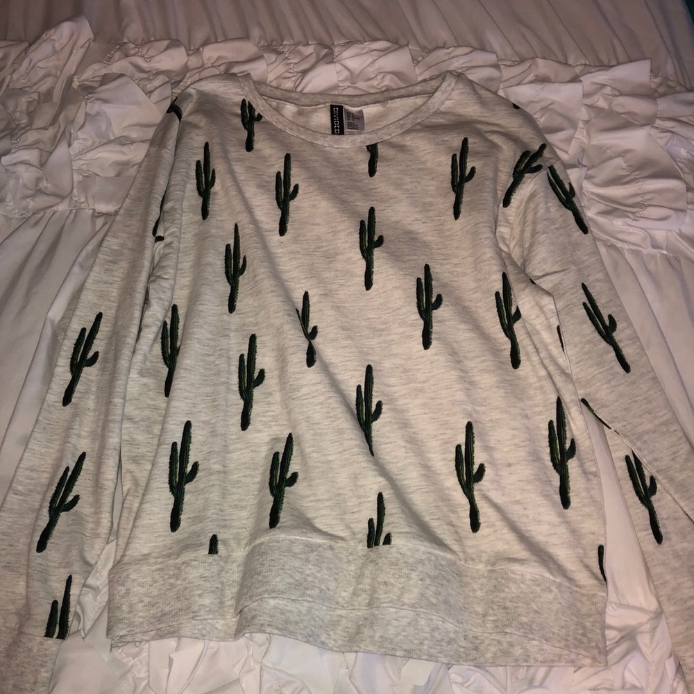 cactus crew neck